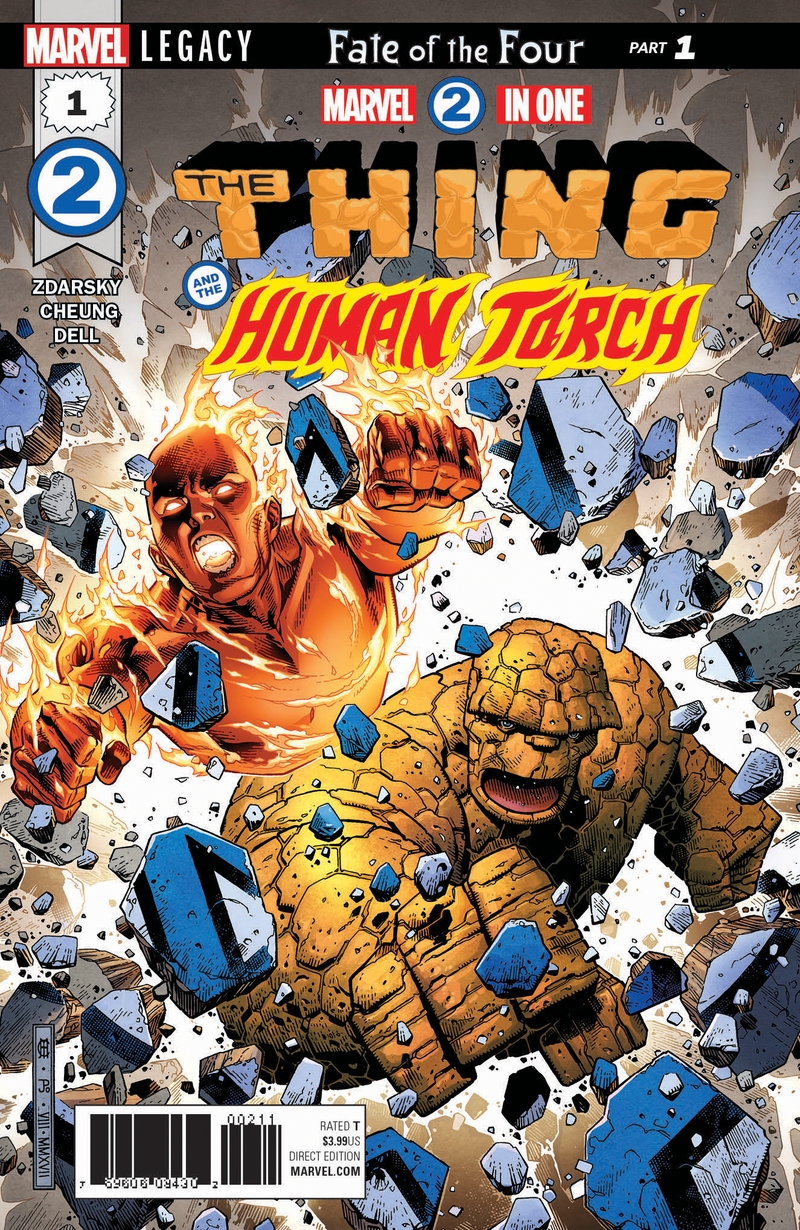 Illustration for article titled Johnny Storm and Ben Grimm Are Reforming the Fantastic... Err, Two, for Marvel Two-in-One